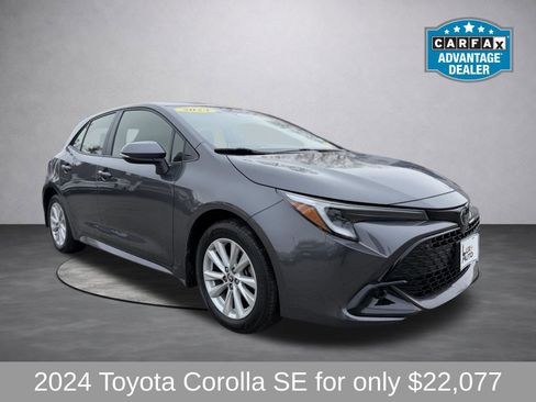 Used 2024 Toyota Corolla SE w/ SE Package FWD image 1