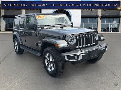 Used 2022 Jeep Wrangler Unlimited Sahara w/ LED Lighting Group