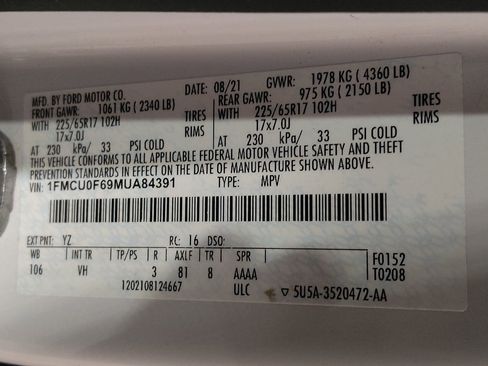 Used 2021 Ford Escape S image 33