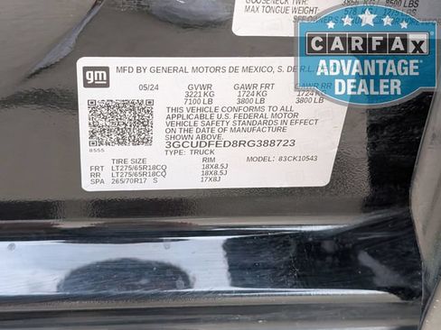 Used 2024 Chevrolet Silverado 1500 LT Trail Boss w/ LT Trail Boss Premium Package AWD/4WD image 38