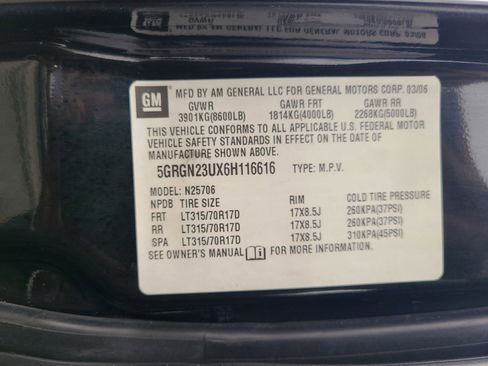 Used 2006 HUMMER H2 AWD/4WD image 25