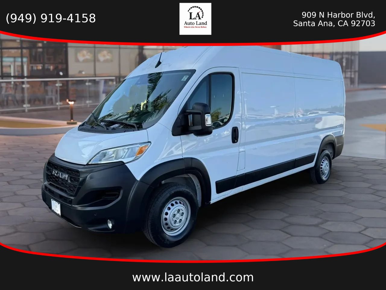 Used 2024 RAM ProMaster 2500 w/ Safety Group FWD image 1