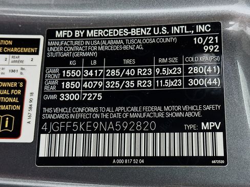 Used 2022 Mercedes-Benz GLS 450 4MATIC w/ AMG Line Exterior image 39