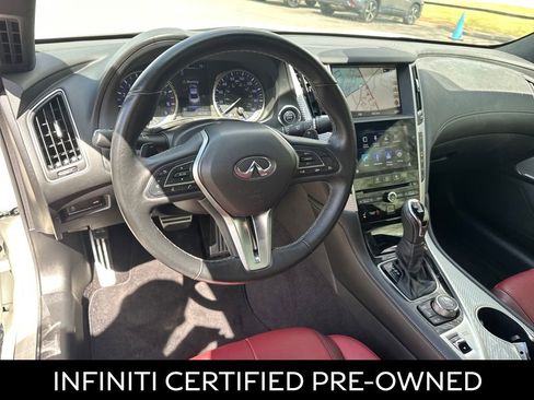 Certified 2019 INFINITI Q60 Red Sport 400 w/ Cargo Package image 2
