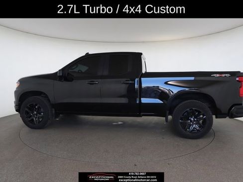 Used 2024 Chevrolet Silverado 1500 Custom w/ Turbomax Blackout Package image 8