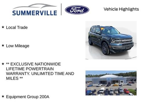 Certified 2023 Ford Bronco Sport Big Bend AWD/4WD image 2