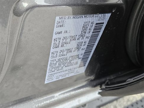 New 2026 Nissan Frontier PRO-4X image 17