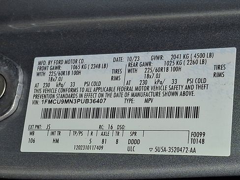 Used 2023 Ford Escape ST-Line w/ Tech Pack #1 AWD/4WD image 28