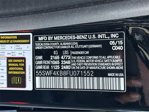 Used 2015 Mercedes-Benz C 300 4MATIC Sedan image 44