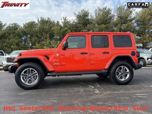 Certified 2018 Jeep Wrangler Unlimited Sahara w/ Cold Weather Group AWD/4WD image 1
