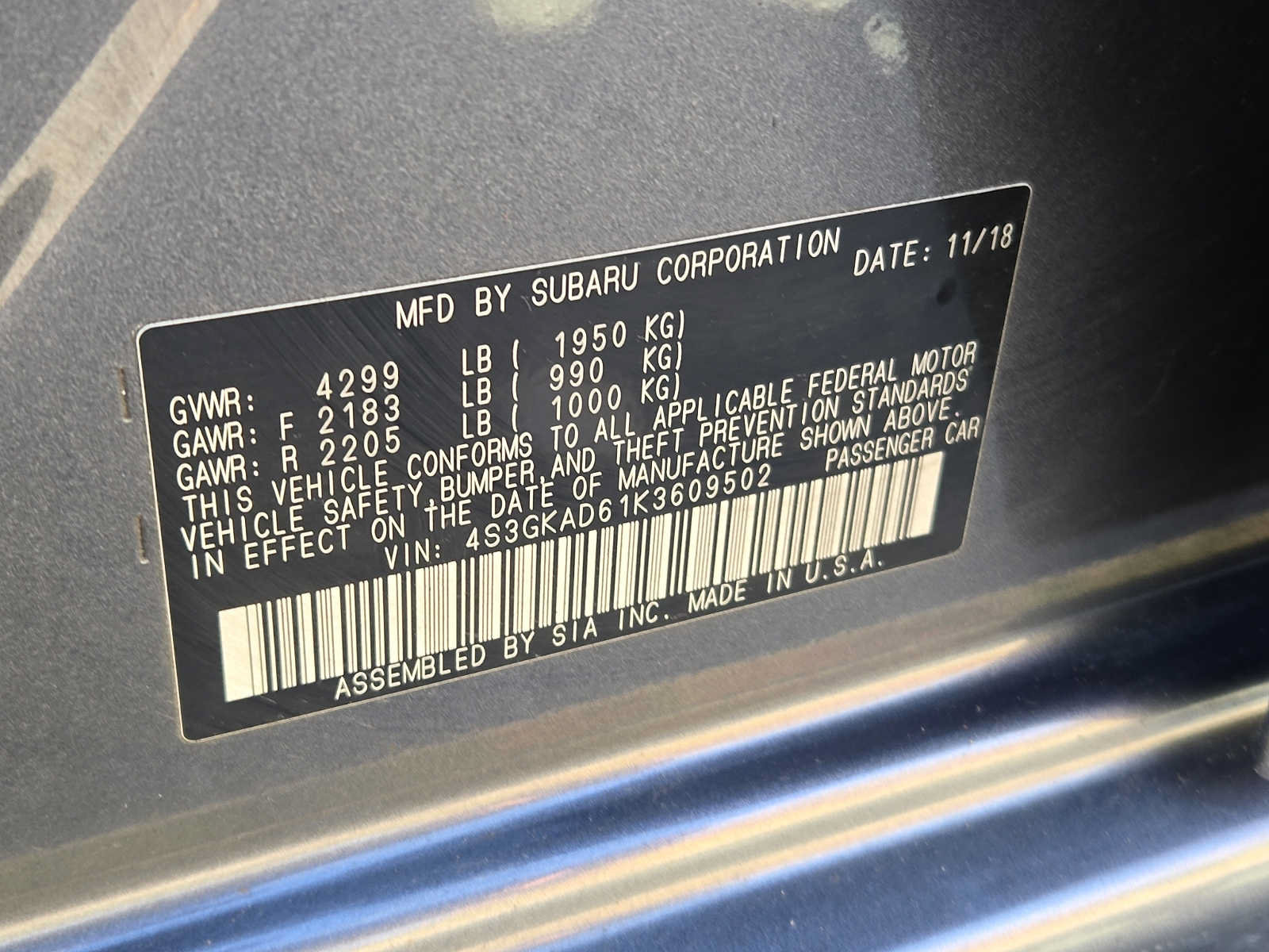 Used 2019 Subaru Impreza 2.0i Premium w/ Eyesight & BSD/Rcta & SRF AWD/4WD image 26