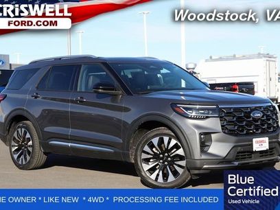 Certified 2025 Ford Explorer Platinum w/ LUX Leather Package