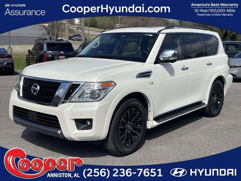 Used 2019 Nissan Armada Platinum w/ Captain's Chairs Package image 1