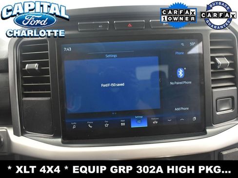 Used 2022 Ford F150 XLT w/ Equipment Group 302A High image 12