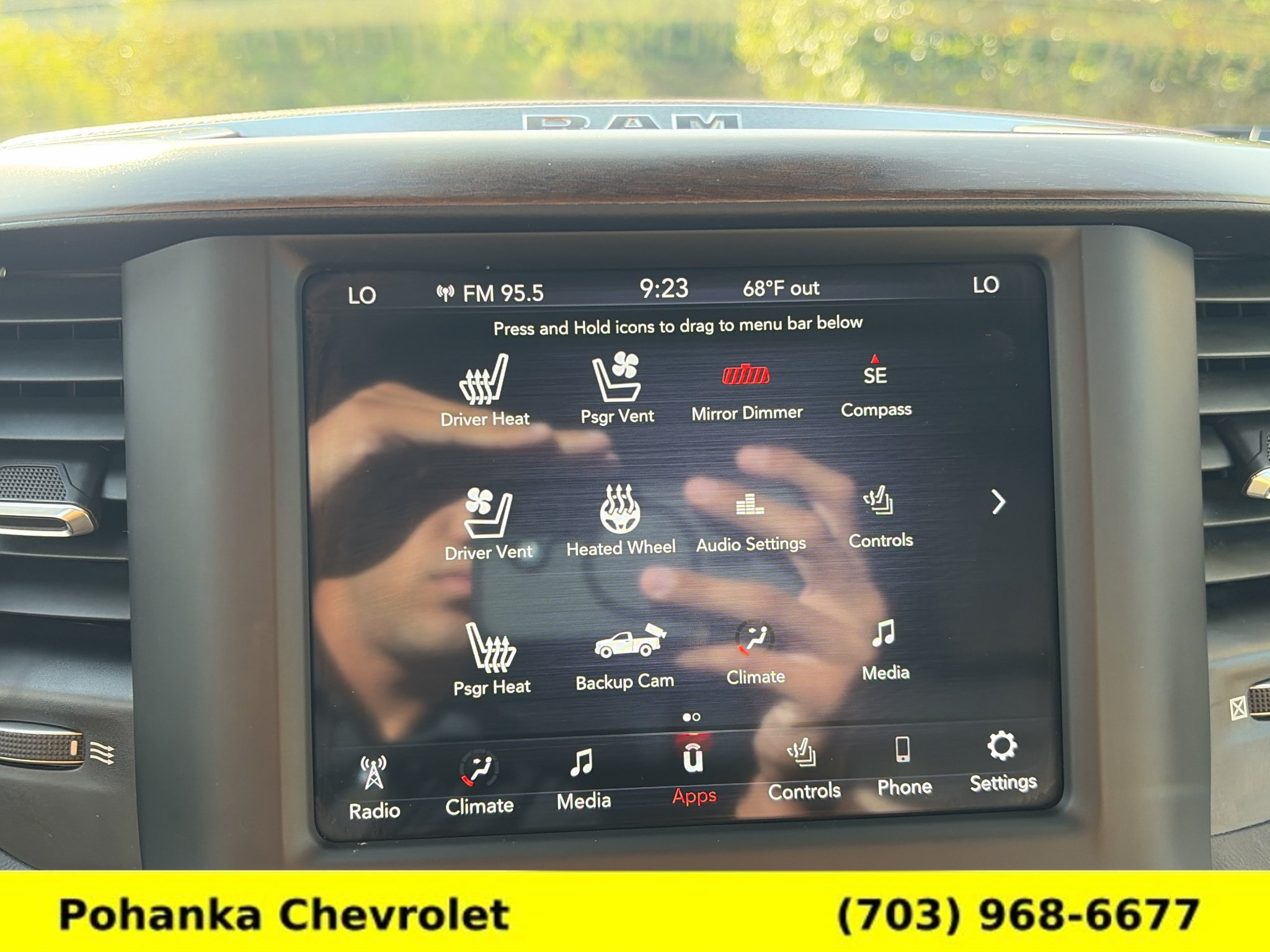 Used 2021 RAM 1500 Laramie AWD/4WD image 13