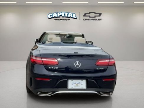 Used 2018 Mercedes-Benz E 400 4MATIC Cabriolet image 4