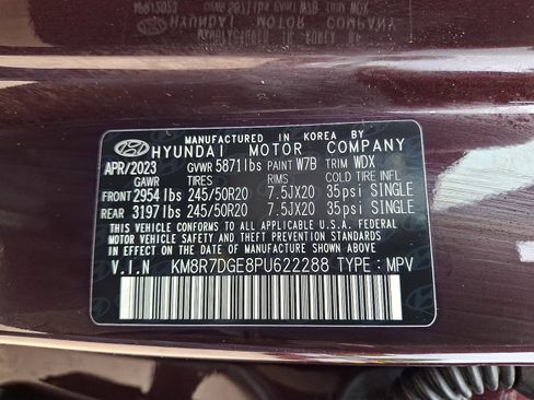 Used 2023 Hyundai Palisade Calligraphy w/ Cargo Package AWD/4WD image 27