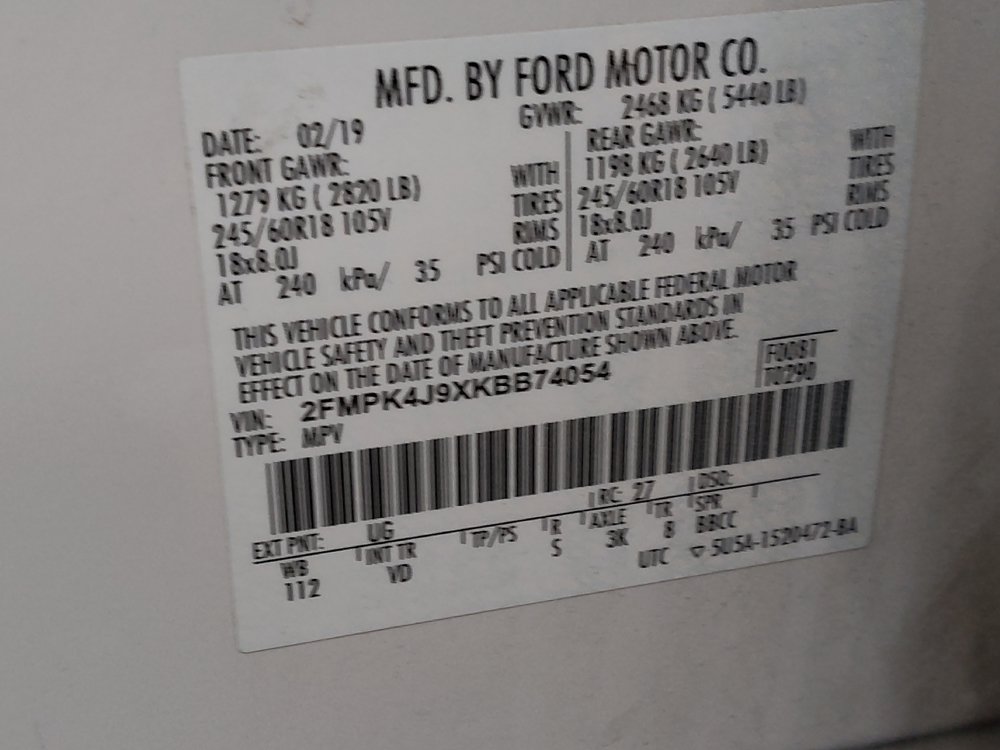 Used 2019 Ford Edge SEL w/ Equipment Group 201A AWD/4WD image 33