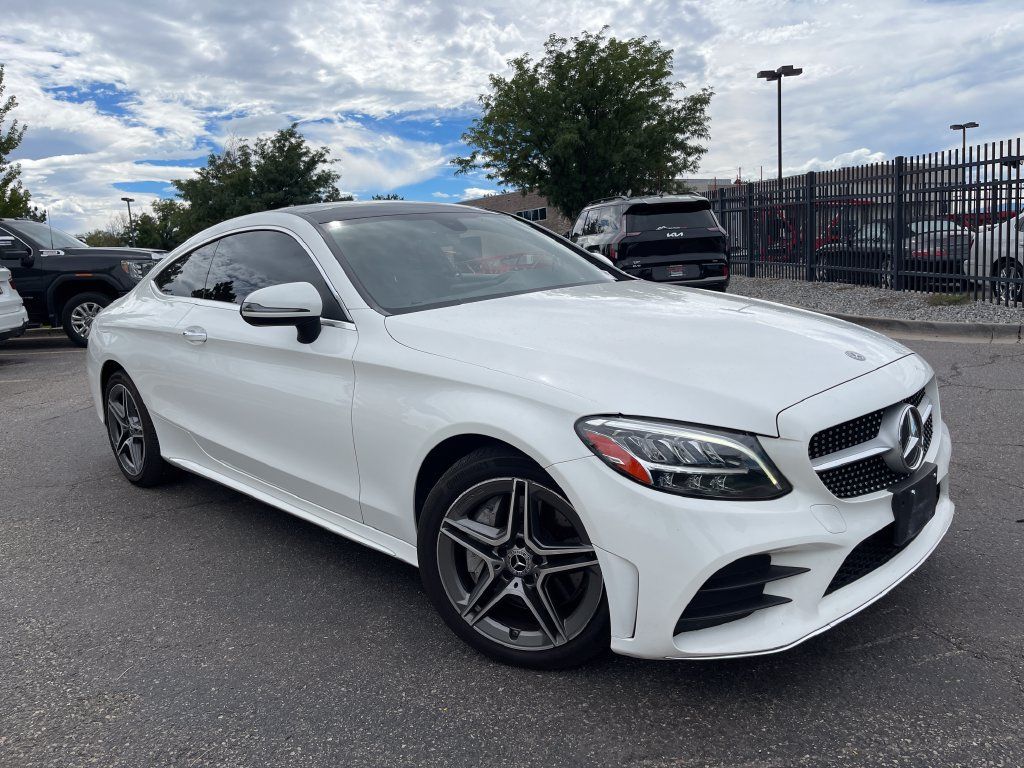 Used 2019 Mercedes-Benz C 300 4MATIC Coupe w/ AMG Line image 1