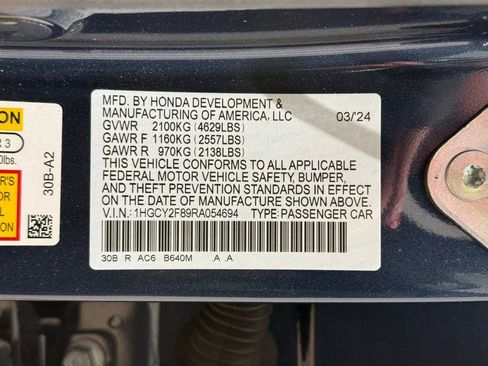 Used 2024 Honda Accord Touring image 31