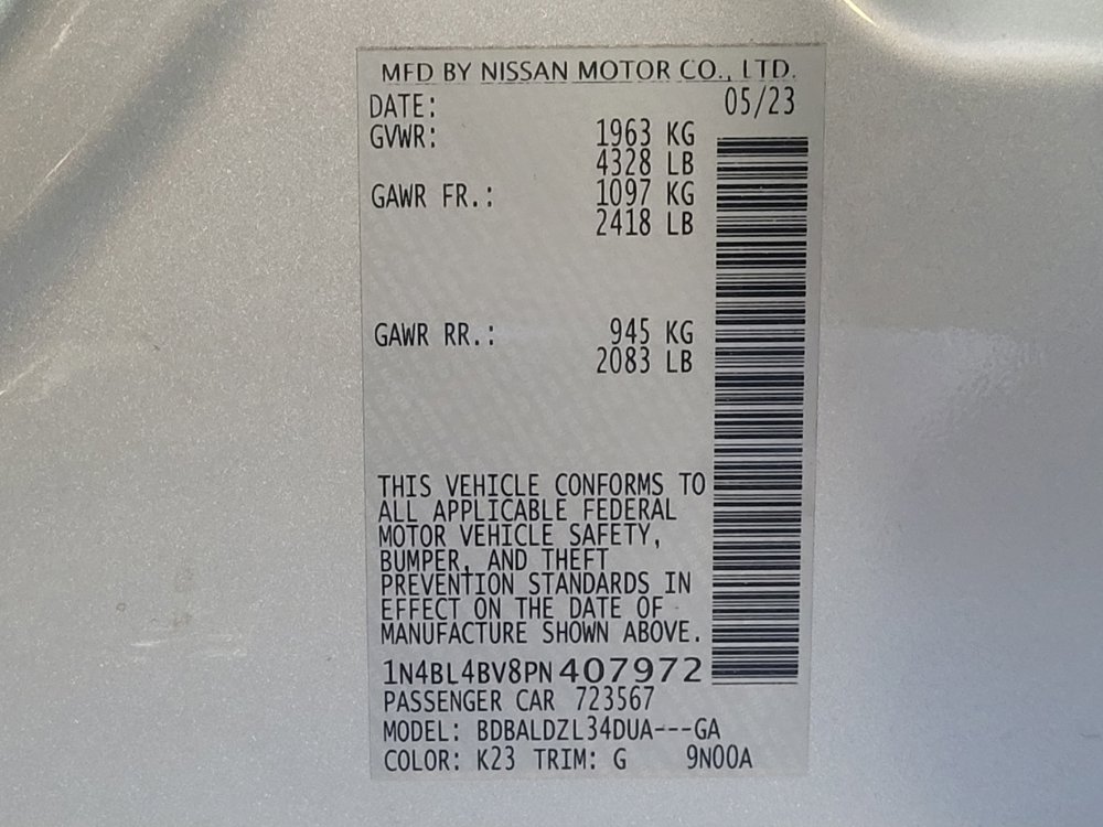 Used 2023 Nissan Altima 2.5 S FWD image 33