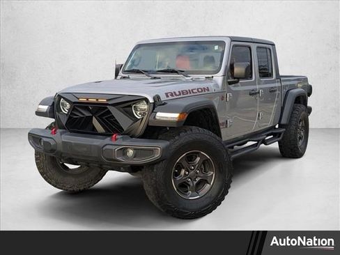 Used 2021 Jeep Gladiator Rubicon w/ LED Lighting Group image 1