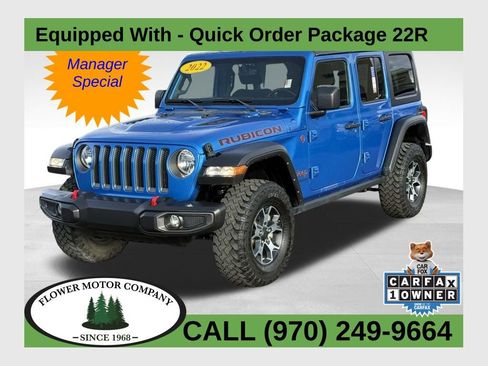 Used 2022 Jeep Wrangler Unlimited Rubicon image 1