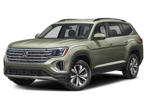 New 2026 Volkswagen Atlas SE w/ Black Wheel Package image 2