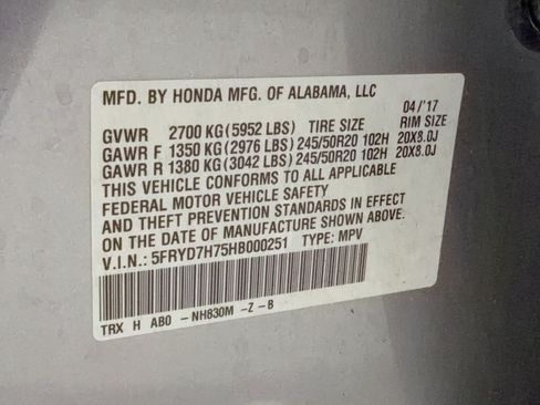 Used 2017 Acura MDX w/ Advance Package AWD/4WD image 31