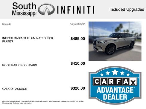 Used 2024 INFINITI QX80 Premium Select w/ Cargo Package AWD/4WD image 5
