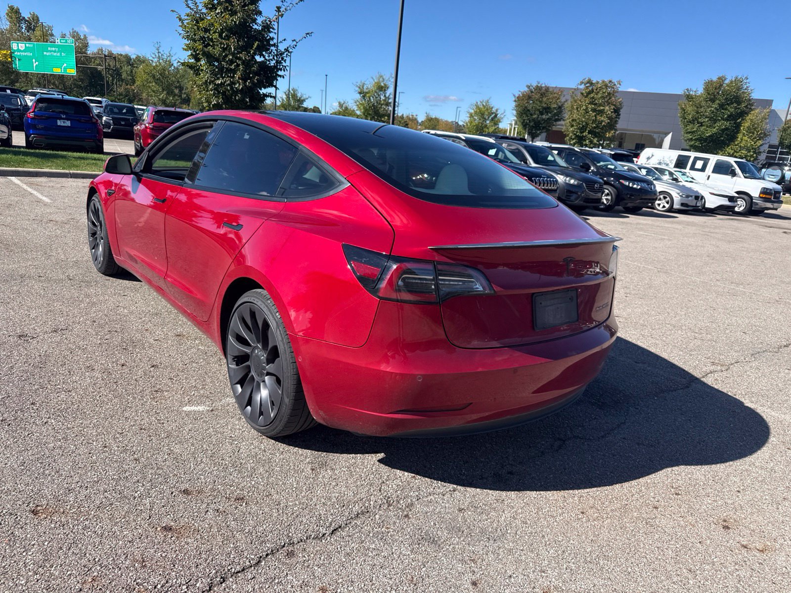 Used 2021 Tesla Model 3 Performance AWD/4WD image 7