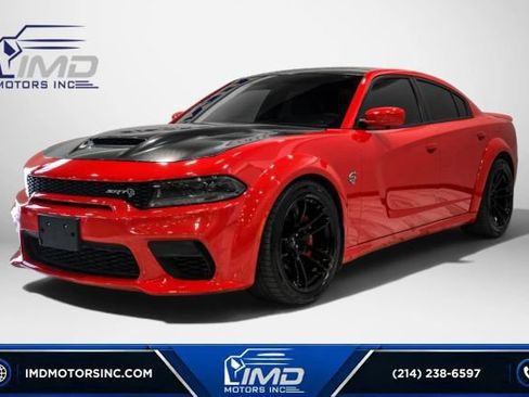 Used 2022 Dodge Charger SRT Hellcat w/ Carbon/Suede Interior Package RWD image 1