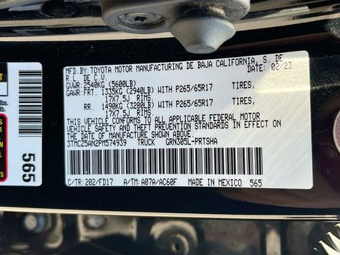 Used 2023 Toyota Tacoma TRD Sport w/ Advanced Technology Package AWD/4WD image 30