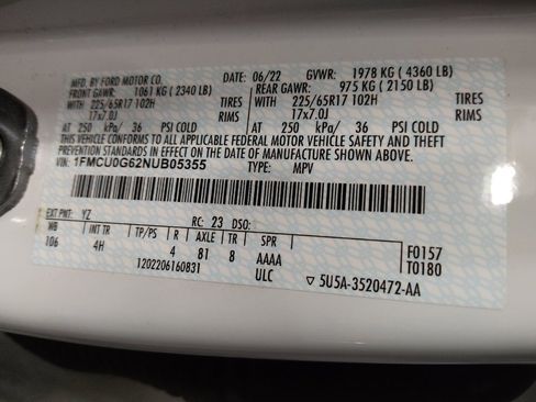 Used 2022 Ford Escape SE FWD image 33