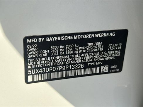 Used 2023 BMW X3 sDrive30i w/ Convenience Package image 36