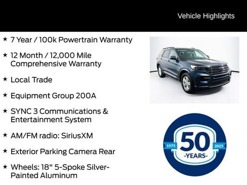 Used 2023 Ford Explorer XLT AWD/4WD image 6