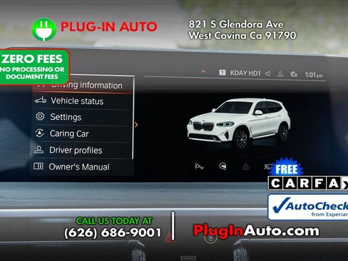 Used 2022 BMW X3 xDrive30i w/ Convenience Package w/ZPA AWD/4WD image 31