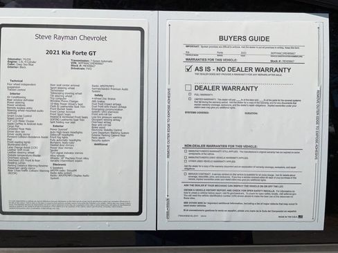 Used 2021 Kia Forte GT w/ GT2 Package FWD image 24