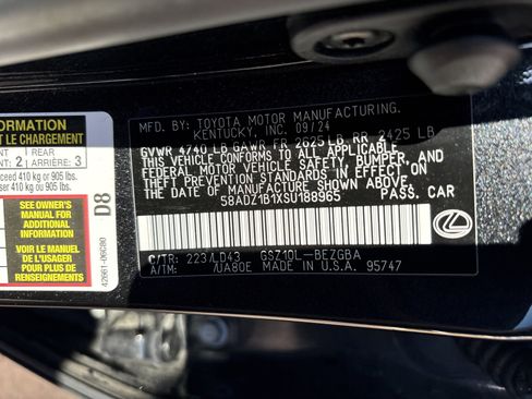 Certified 2025 Lexus ES 350 w/ Premium Package image 35