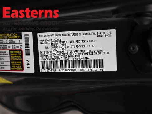 Used 2021 Toyota Tacoma SR w/ SX Package AWD/4WD image 33