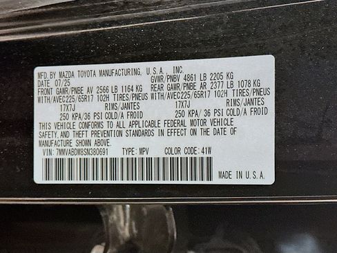 Used 2025 MAZDA CX-50 AWD 2.5 S w/ Premium Package image 12