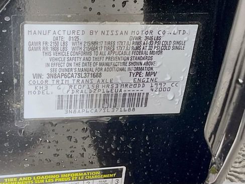 Used 2025 Nissan Kicks SV FWD image 21