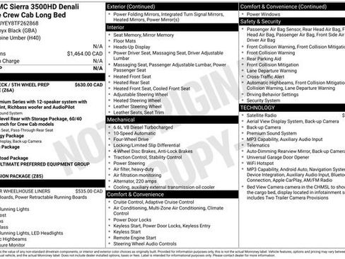 Used 2026 GMC Sierra 3500 Denali Ultimate AWD/4WD image 1
