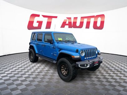 Used 2022 Jeep Wrangler Unlimited Sahara w/ LED Lighting Group