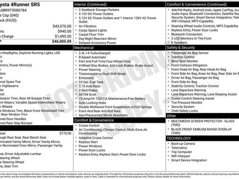 New 2026 Toyota 4Runner SR5 image 46