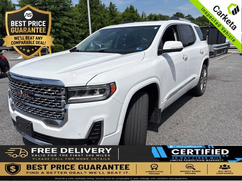 Used 2020 GMC Acadia Denali w/ LPO, Floor Liner Package AWD/4WD image 1