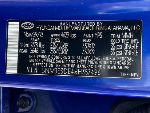 Used 2024 Hyundai Tucson Limited image 31