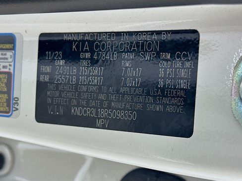 Used 2024 Kia Niro Wind w/ Wind Preserve Package FWD image 12