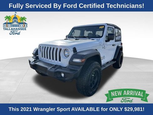 Used 2021 Jeep Wrangler Sport image 1