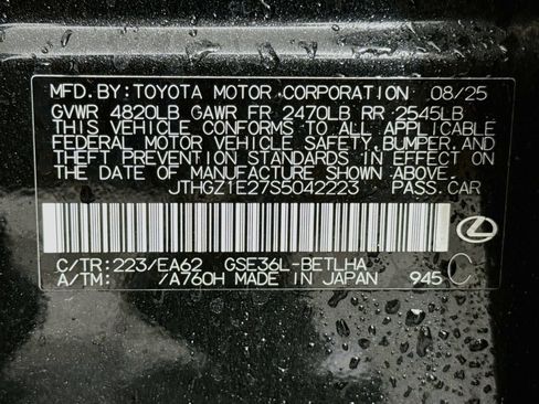 Used 2025 Lexus IS 350 F Sport w/ Accessory Package AWD/4WD image 31